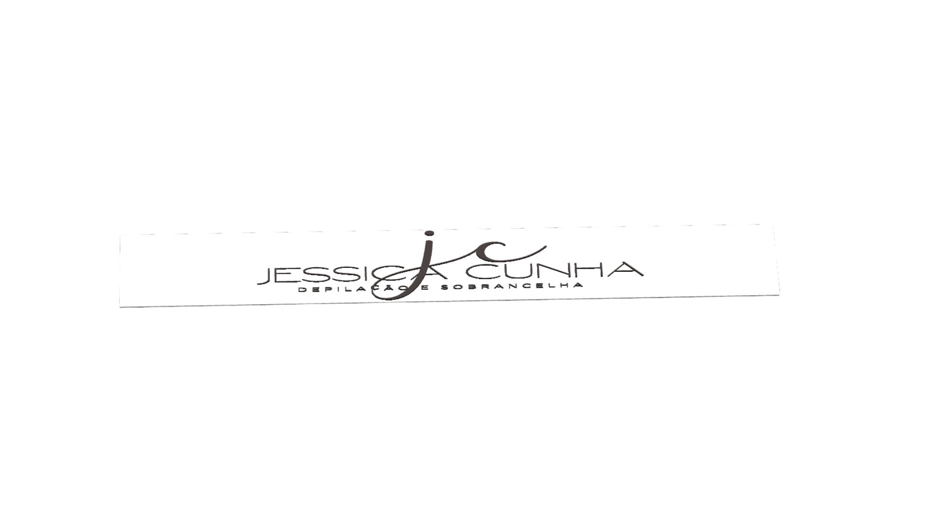 Placa - Jéssica Cunha